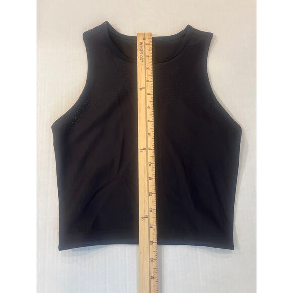 Lululemon Sculpt Cropped Tank Top Black Size 4 with Tag - Picture 6 of 7